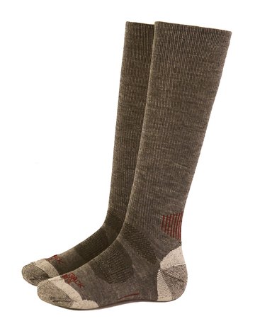 Outback Outback River Hills Sock, Heather Brown OS