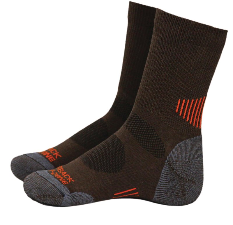 Outback Outback Travel Sock, Brown OS