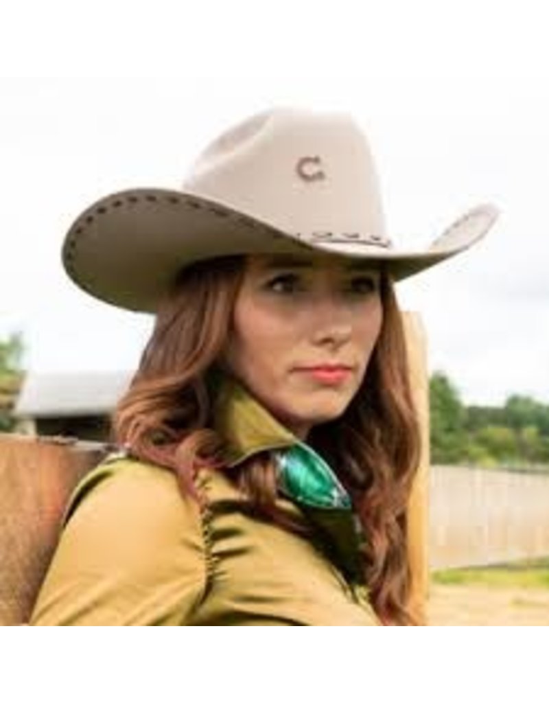 Charlie 1 Horse Bucksnort Felt 4x Hat 