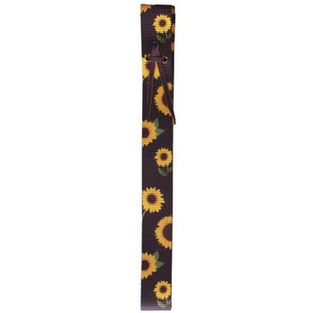 Showman Nylon Tie Strap w/Sunflower