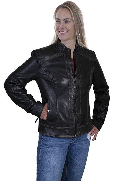 scully leather jacket womens