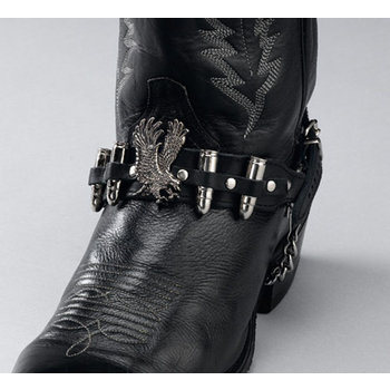 Boot Chain - Eagle and Bullet Shells