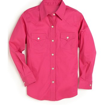 Wrangler Girl's Wrangler Pink Shirt