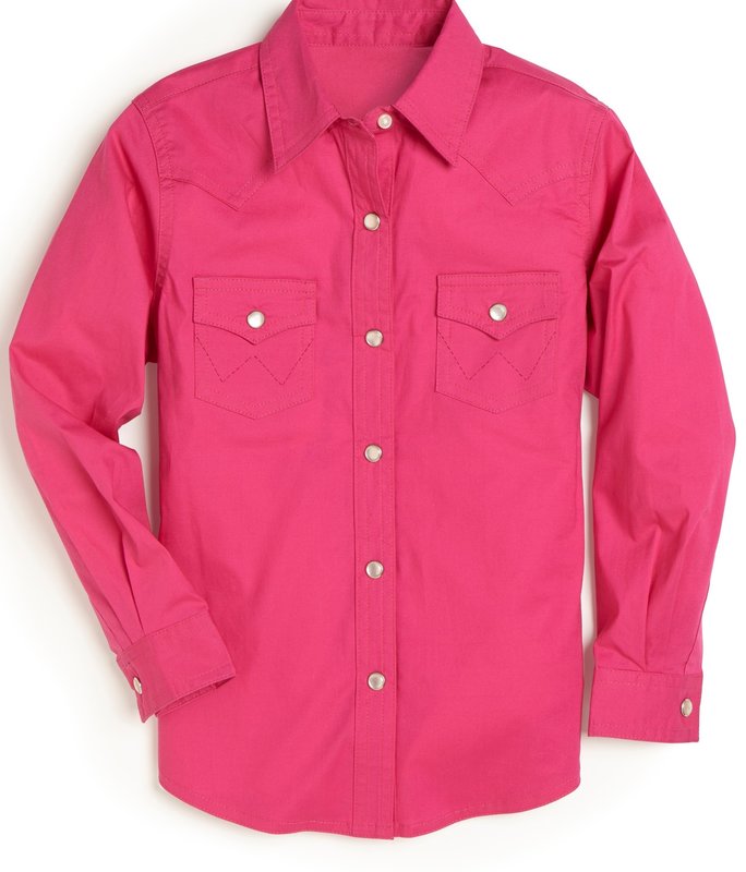 Wrangler Girl's Wrangler Pink Shirt