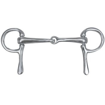 Showman Half Cheek - Chrome Plated, 4.5"