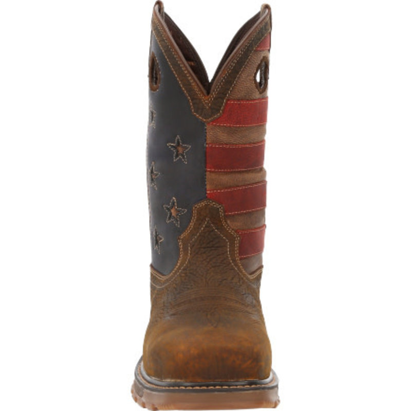 Durango Men's Durango Maverick XP Vintage Flag Composite Toe Workboot