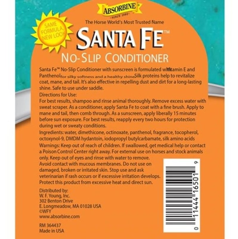 Absorbine Absorbine Santa Fe Conditioner & Sun Screen - 32oz