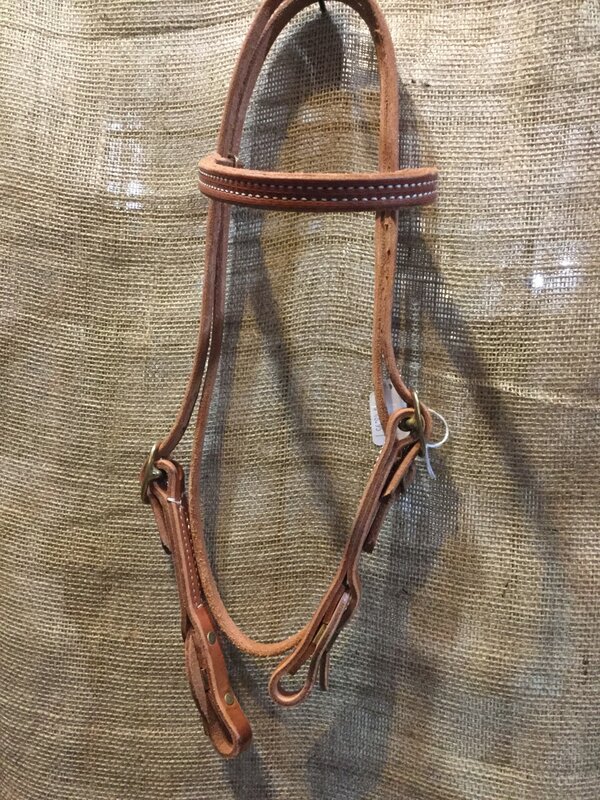 Circle L Circle L Harness Leather Quick Change Headstall -  Horse Size