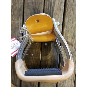 Wild Star Wild Star Aluminum Offset Barrel Racer Stirrups