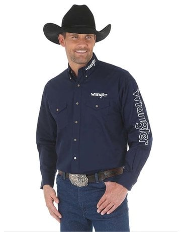 Wrangler Wrangler Logo Long Sleeve Shirt