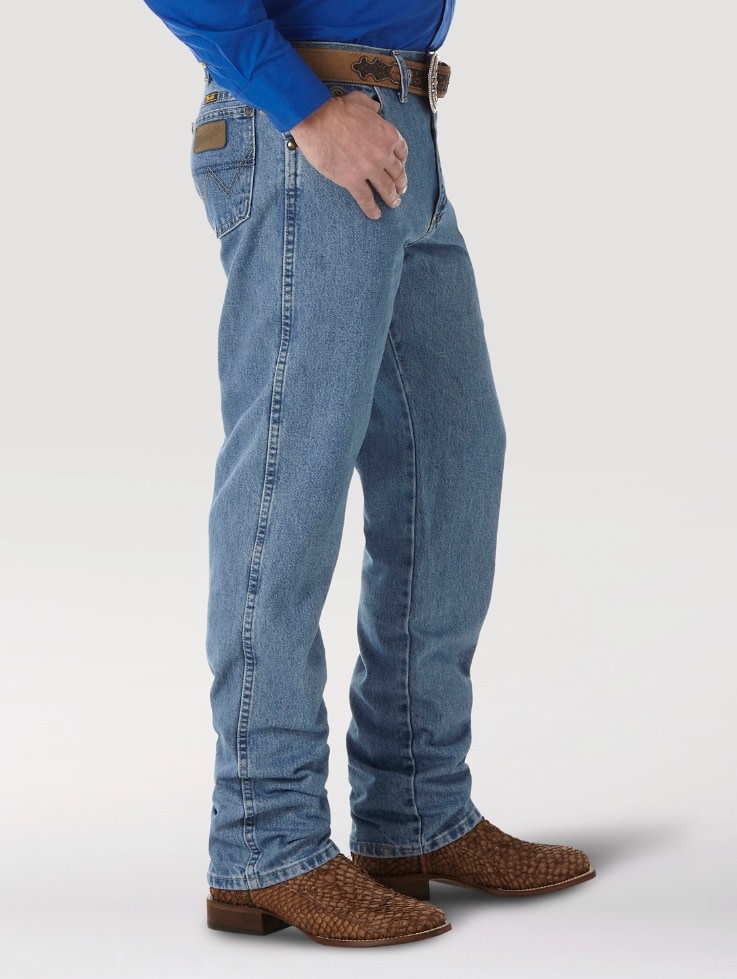 Men's Wrangler George Strait Cowboy Cut Original Fit Jeans - Stone Wash ...
