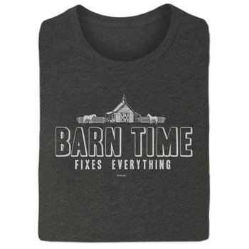Stirrups Women's Stirrups T-Shirt - "Barn Time Fixes Everything"