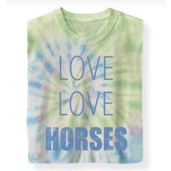 Stirrups Children's Stirrups T-Shirt - "Love Love Horses"
