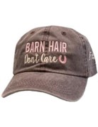 Stirrups Ball Cap - "Barn Hair, Don't Care"