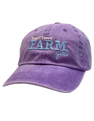 Stirrups Ball Cap - Youth Fit "Small Town Farm Girl"