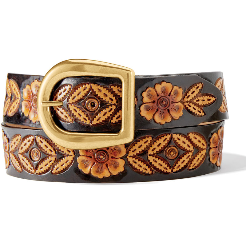 Tony Lama Women's Delheart Daisy Western Belt