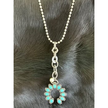 Necklace - Turquoise Pendant