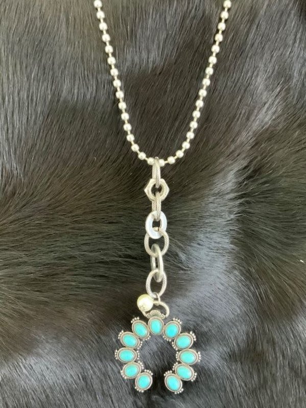 Necklace - Turquoise Pendant