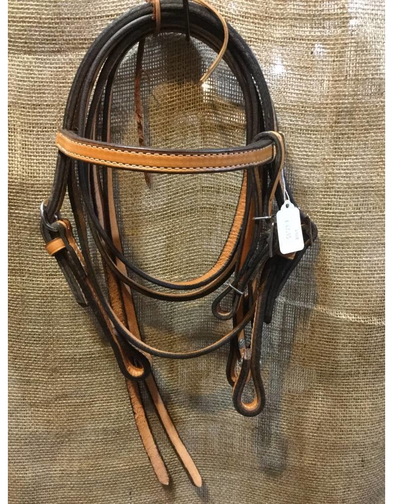 D.A Mini Pony Bright Green Brand Poly Western Bridle w/Center Buckled Reins Horse Tack 