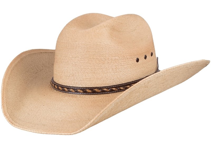 Milano Larry Mahan 30X Lawton Palm Straw Hat