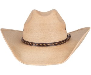 Larry Mahan 30X Lawton Palm Straw Hat - Gass Horse Supply