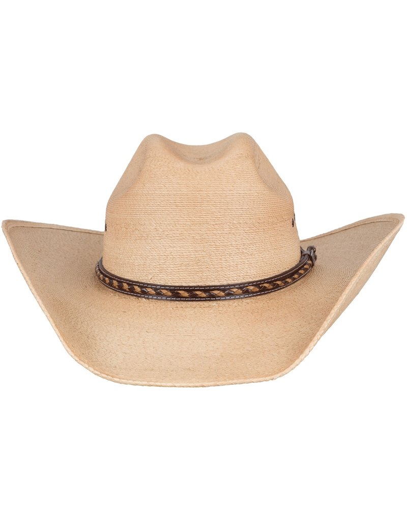 Larry Mahan 30X Lawton Palm Straw Hat 