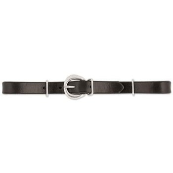Curb Strap - Leather 11"