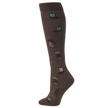 Women's Boot Doctor Over the Calf Socks - Western Boots