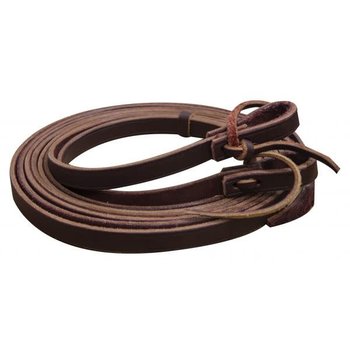 Showman Showman Leather Split Reins - 5/8" x  8'