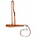 Showman Leather Noseband and Tie Down - Draft Size