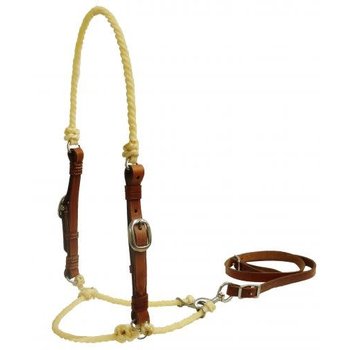 Showman Showman Rope Noseband with Tie Down