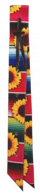 Showman Showman Nylon Off Billet Serape and Sunflower Print