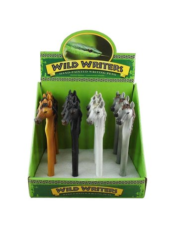 AWST Wild Writers Horse Head Pen single
