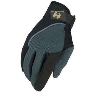 Heritage Heritage Competition Gloves - Dark Grey/Black