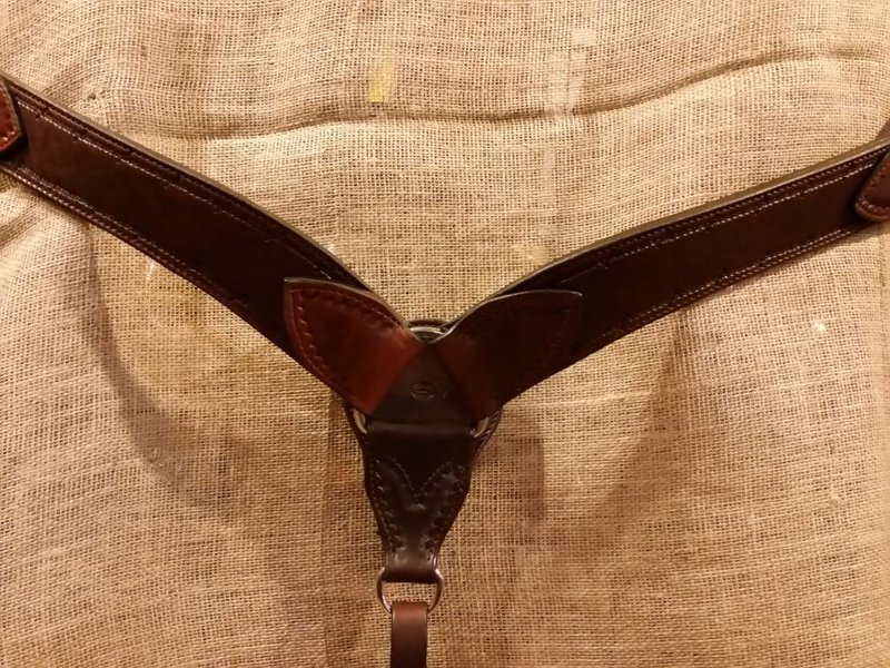 Circle L Circle L Rugged Breast Collar, U.S.A. Made - Horse Size