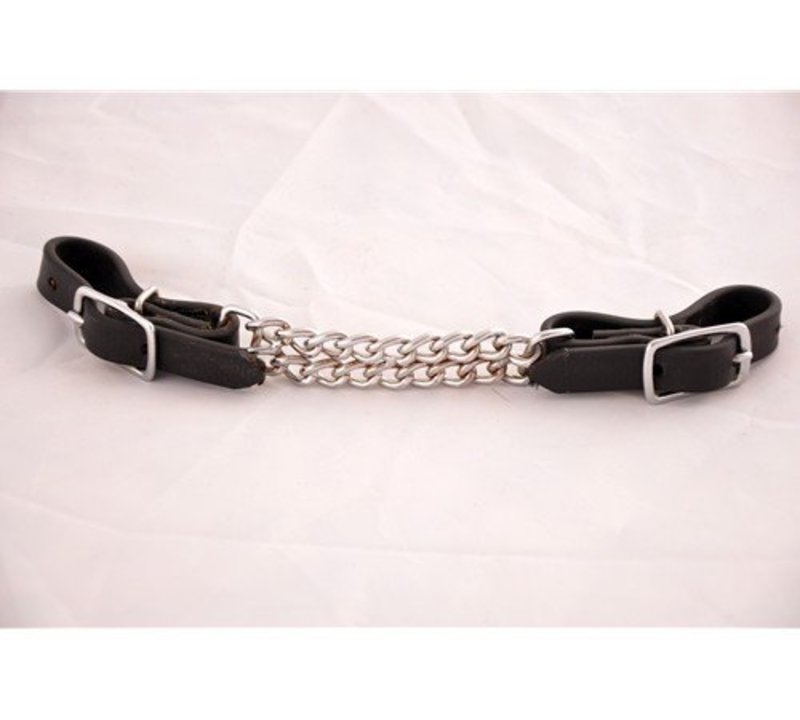 Circle L Curb Chain - Circle L Leather Double - Assorted Oil