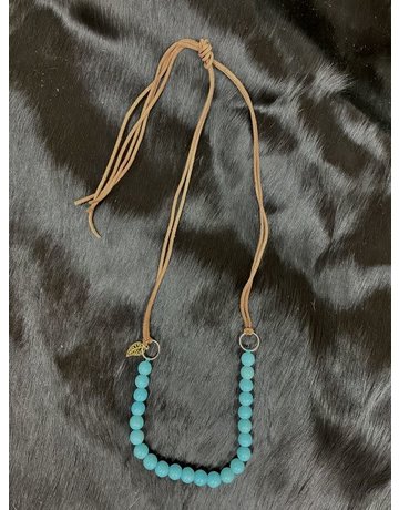 Necklace - Turquoise Beads by Montana Silversmiths