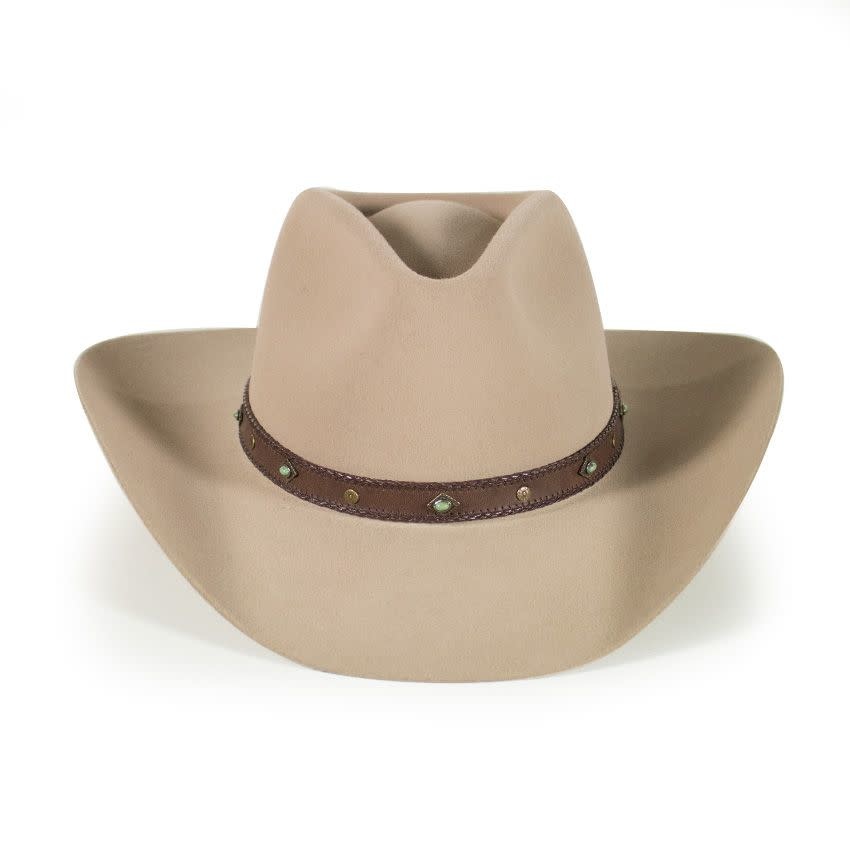 Stetson Men's Oil Cloth Tan/Brown Cap