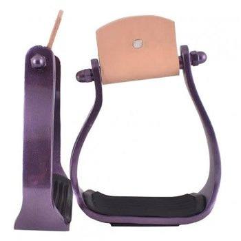 Showman Angled Aluminum Stirrups