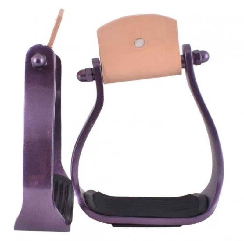 Showman Angled Aluminum Stirrups