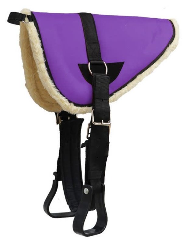 Showman Bareback Pad - Youth/Pony Size - Purple