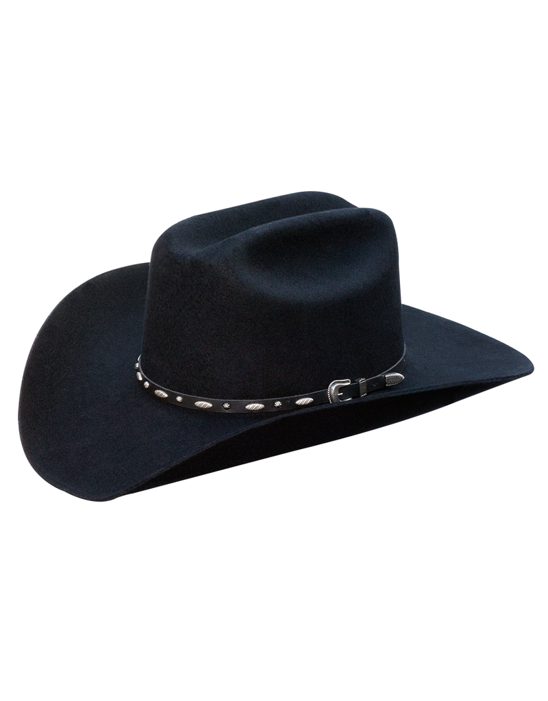 Silverado Clay 3X Wool Felt Hat - Black 