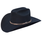 Silverado Silverado Holt 3X Wool Felt Hat - Black