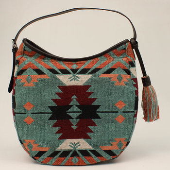 Nocona Handbag - Sandra Shoulder Bag, Multi-Color