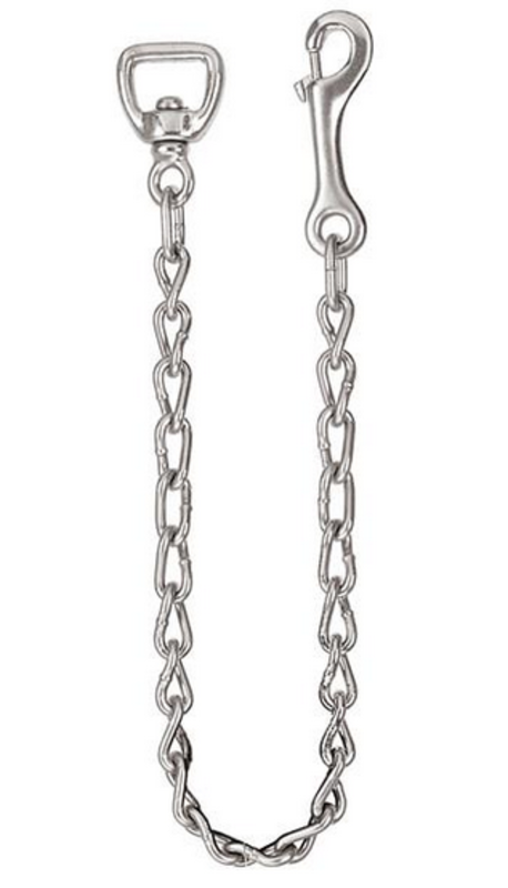 Weaver Lead Chain, Chrome Plate, 1" Swivel - 30"