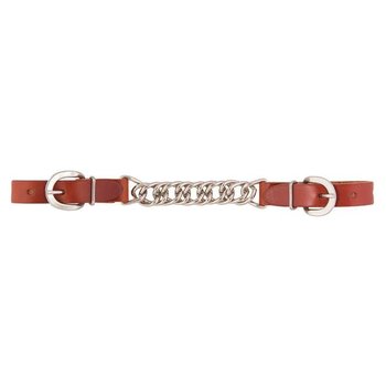 Weaver Skirting Leather 4-1/2" Single Link Chain Curb Strap