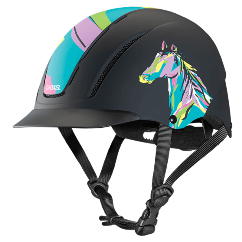Troxel Helmet - Troxel Spirit Low Profile - Pop Art Pony