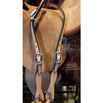 Circle L Circle L Scalloped One Ear Headstall - Horse Size
