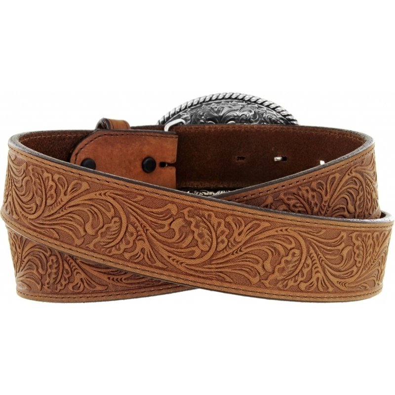 Justin Belts Adult - Justin Trophy Belt Tan