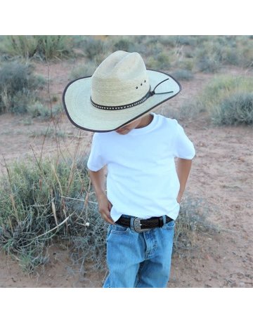 Resistol Brush Hog Jr. Palm Hat, One 